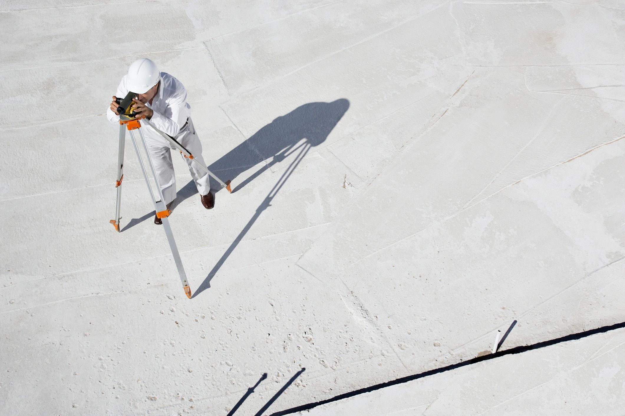 modern construction site